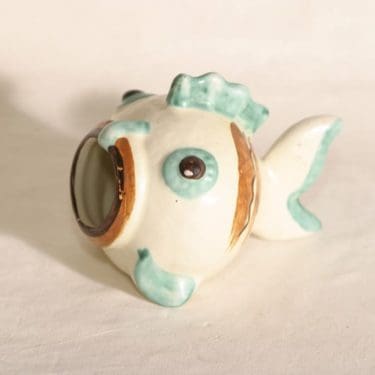 Kupittaan savi 399 figuuri, kala, suunnittelija Josef Manuel, kala, suuri