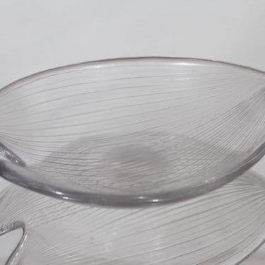 Iittala 3343 taide-esine, signeerattu, suunnittelija Tapio Wirkkala, signeerattu, viivahiottu, signeerattu