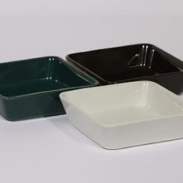 Arabia Kilta kulhot, eri värejä, 3 kpl, suunnittelija Kaj Franck, värilasite