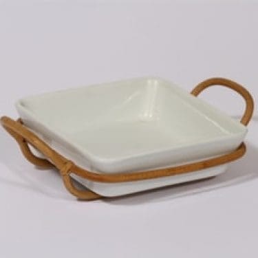 Arabia Kilta kulho, valkoinen lasite, suunnittelija Kaj Franck, pieni