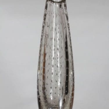 Humppila maljakko, signeerattu, suunnittelija Mikko Helander, signeerattu, pieni, signeerattu