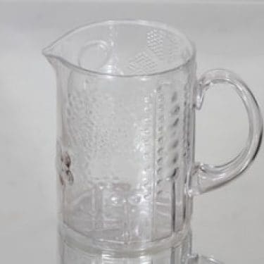 Nuutajärvi Flora kaadin, 1 l, suunnittelija Oiva Toikka, 1 l, 1 l