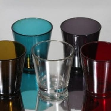 Nuutajärvi Kartio juomalasit, 20 cl, 5 kpl, suunnittelija Kaj Franck, 20 cl, 20 cl