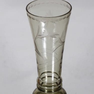 Kumela Numero 25 maljakko, ruskea, suunnittelija , hiottu