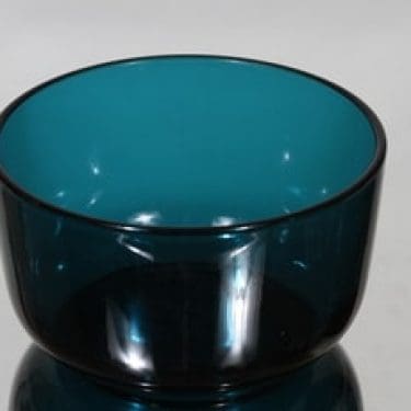 Nuutajärvi 5577 kulho, turkoosi, suunnittelija Saara Hopea,