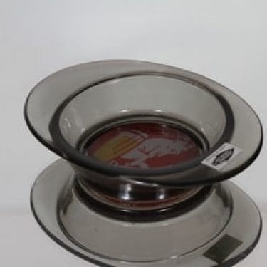 Nuutajärvi 6695 tuhka-astia, kirkas, suunnittelija Saara Hopea, pieni