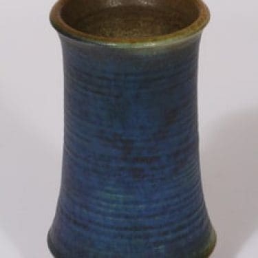 Arabia maljakko, käsinmaalattu, suunnittelija Francesca Lindh, käsinmaalattu, käsindreijattu, käsinmaalattu