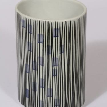 Arabia 377-2 maljakko, käsinmaalattu, suunnittelija , käsinmaalattu, funktionalismi, käsinmaalattu