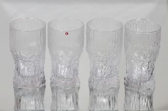 Iittala Aslak lasit, 30 cl, 4 kpl, suunnittelija Tapio Wirkkala, 30 cl, 30 cl