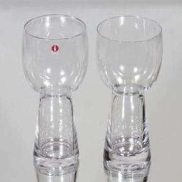 Iittala Uuma lasit, 38 cl, 2 kpl, suunnittelija Irina Viippola, 38 cl, 38 cl