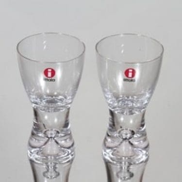 Iittala Tapio lasit, 4 cl, 2 kpl, suunnittelija Tapio Wirkkala, 4 cl, pieni, 4 cl