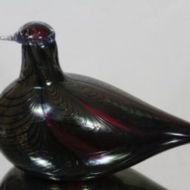 Nuutajärvi koristelintu, Fasaani, suunnittelija Oiva Toikka, Fasaani, lysteri, Fasaani