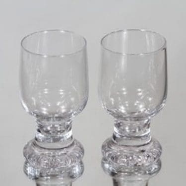 Iittala Joiku lasit, 8 cl, 2 kpl, suunnittelija Tapio Wirkkala, 8 cl, pieni, 8 cl