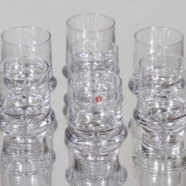 Iittala Marski lasit, 4 cl, 7 kpl, suunnittelija Tapio Wirkkala, 4 cl, pieni