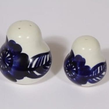 Arabia GOG sirottimet, käsinmaalattu, 2 kpl, suunnittelija Gunvor Olin-Grönqvist, käsinmaalattu, signeerattu, käsinmaalattu