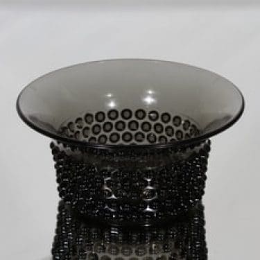 Nuutajärvi Näppyläkulho kulho, harmaa, suunnittelija Saara Hopea,