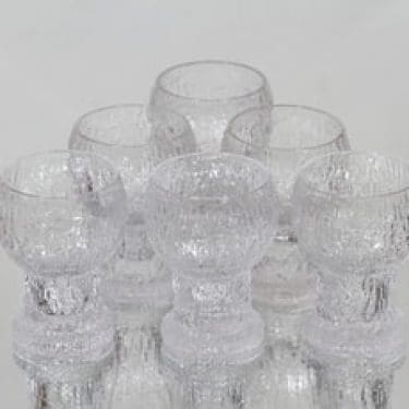 Iittala Kekkerit snapsilasit, 4 cl, 6 kpl, suunnittelija Timo Sarpaneva, 4 cl, 4 cl