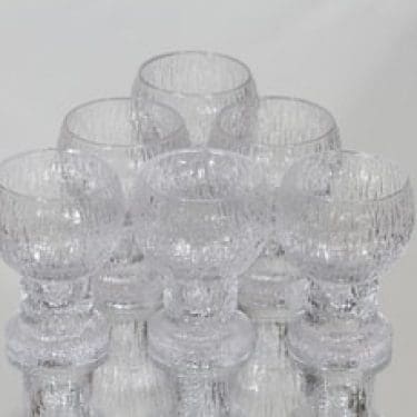 Iittala Kekkerit lasit, 10 cl, 6 kpl, suunnittelija Timo Sarpaneva, 10 cl, 10 cl