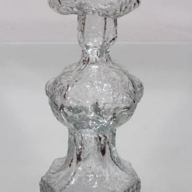 Riihimäen lasi Candida maljakko, kirkas, suunnittelija Nanny Still, suuri