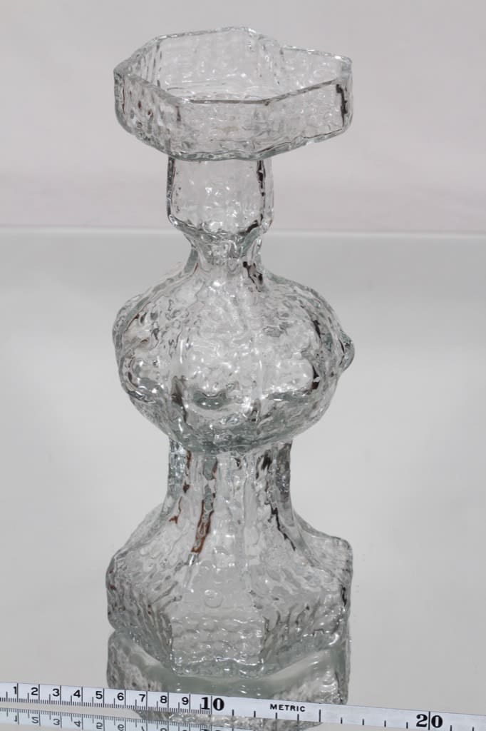 Riihimäen lasi Candida maljakko, kirkas, suunnittelija Nanny Still, suuri kuva 2