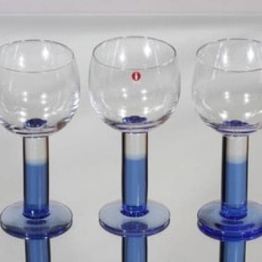 Iittala Mondo lasit, 22 cl, 3 kpl, suunnittelija Kerttu Nurminen, 22 cl