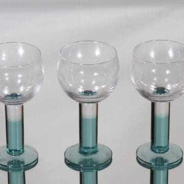 Iittala Mondo lasit, 15 cl, 3 kpl, suunnittelija Kerttu Nurminen, 15 cl
