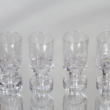 Iittala Kalinka snapsilasit, 4 cl, 4 kpl, suunnittelija Timo Sarpaneva, 4 cl