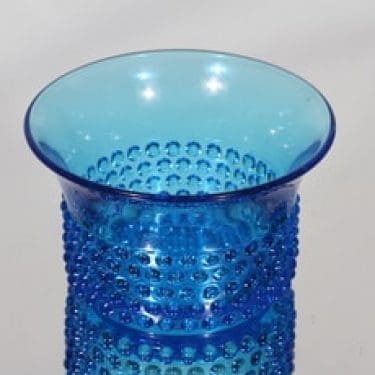 Nuutajärvi Näppyläkulho kulho, turkoosi, suunnittelija Saara Hopea,