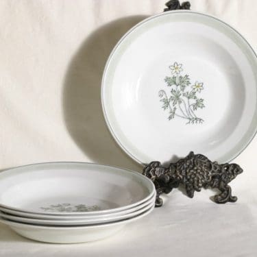 Arabia Suvi lautaset, syvät, 5 kpl, suunnittelija , syvät, käsinmaalattu