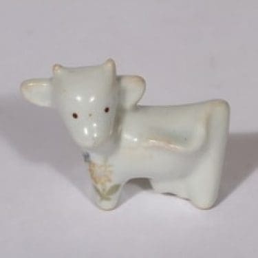 Arabia figuuri, lehmä, suunnittelija Friedl Holzer-Kjellberg, lehmä, pieni