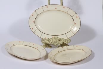 Arabia Viktoria vadit, 3 kpl, suunnittelija , painokoriste, art deco