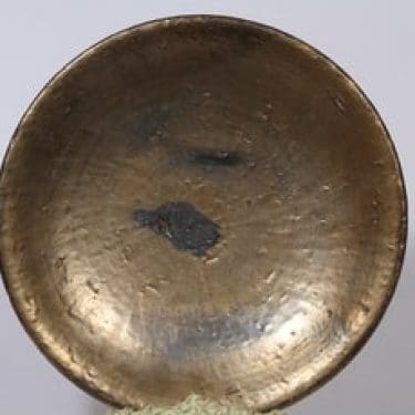 Savitorppa vati, signeerattu, suunnittelija Kauko Forsvik, signeerattu, suuri, käsindreijattu, kullattu