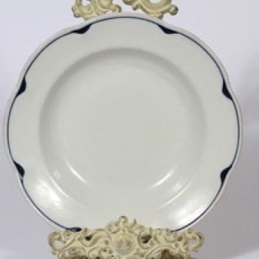 Arabia Pekka lautanen, syvä, suunnittelija , syvä, raitakoriste