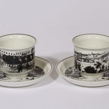 Arabia Helsinki kahvikupit, 2 kpl, suunnittelija , serikuva