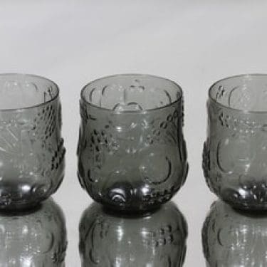 Nuutajärvi Frutta lasit, 20 cl, 3 kpl, suunnittelija Oiva Toikka, 20 cl