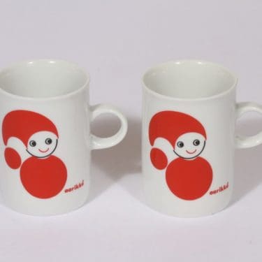 Aarikka Eversberg/Bavaria lasten mukit, 2 kpl, suunnittelija , tonttuaihe