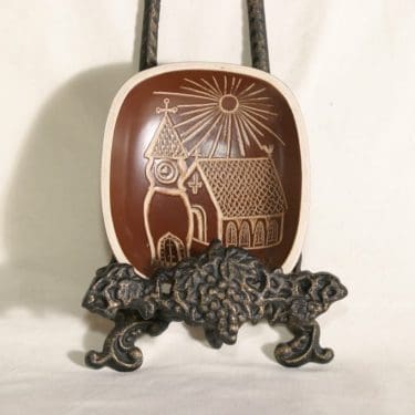 Arabia Tarina koristelautanen, suunnittelija , kirkkoaihe