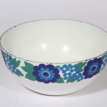 Finel Elisa kulho, suunnittelija Esteri Tomula, serikuva, retro