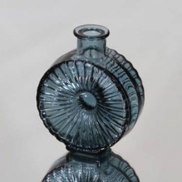 Riihimäen lasi Aurinkopullo koristepullo, koko 1/4, suunnittelija Helena Tynell, koko 1/4, pieni