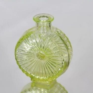 Riihimäen lasi Aurinkopullo koristepullo, koko 1/4, suunnittelija Helena Tynell, koko 1/4, pieni