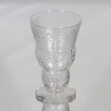 Nuutajärvi Fauna viinilasi, 30 cl, suunnittelija Oiva Toikka, 30 cl