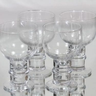 Iittala Herttua olutlasit, 50 cl, 4 kpl, suunnittelija Heikki Orvola, 50 cl