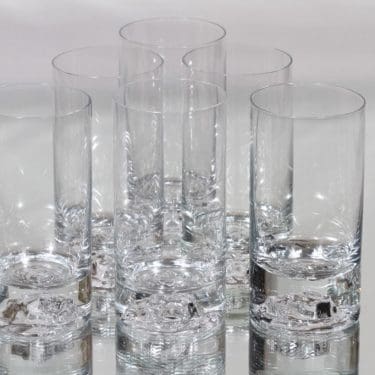 Iittala Himalaja lasit, 38 cl, 6 kpl, suunnittelija Björn Weckström, 38 cl