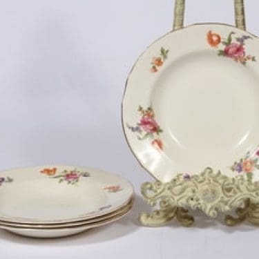 Arabia Kesäkukka lautaset, 4 kpl, suunnittelija ,