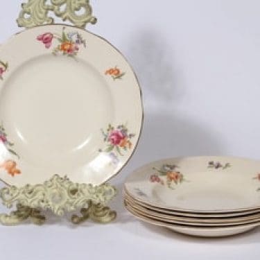 Arabia Kesäkukka lautaset, 6 kpl, suunnittelija ,