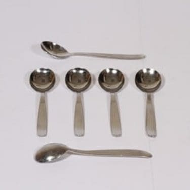 Hackman Scandia teelusikat, 6 kpl, suunnittelija Kaj Franck,