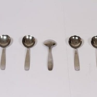 Hackman Scandia teelusikat, 5 kpl, suunnittelija Kaj Franck,