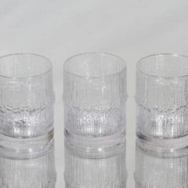 Iittala Niva lasit, 20 cl, 3 kpl, suunnittelija Tapio Wirkkala, 20 cl