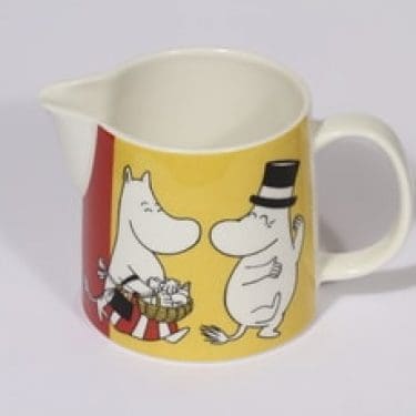 Arabia Muumi kaadin, Muumiperhe, suunnittelija Tove Slotte, Muumiperhe, 0.6 l, serikuva