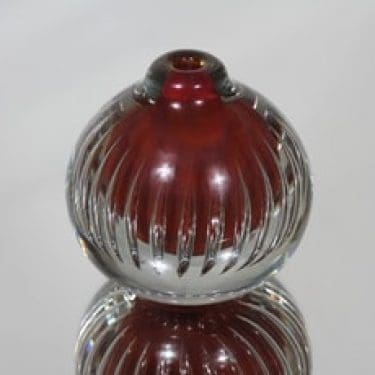 Nuutajärvi Kaisla taide-esine, signeerattu, suunnittelija Kaj Franck, signeerattu, pieni